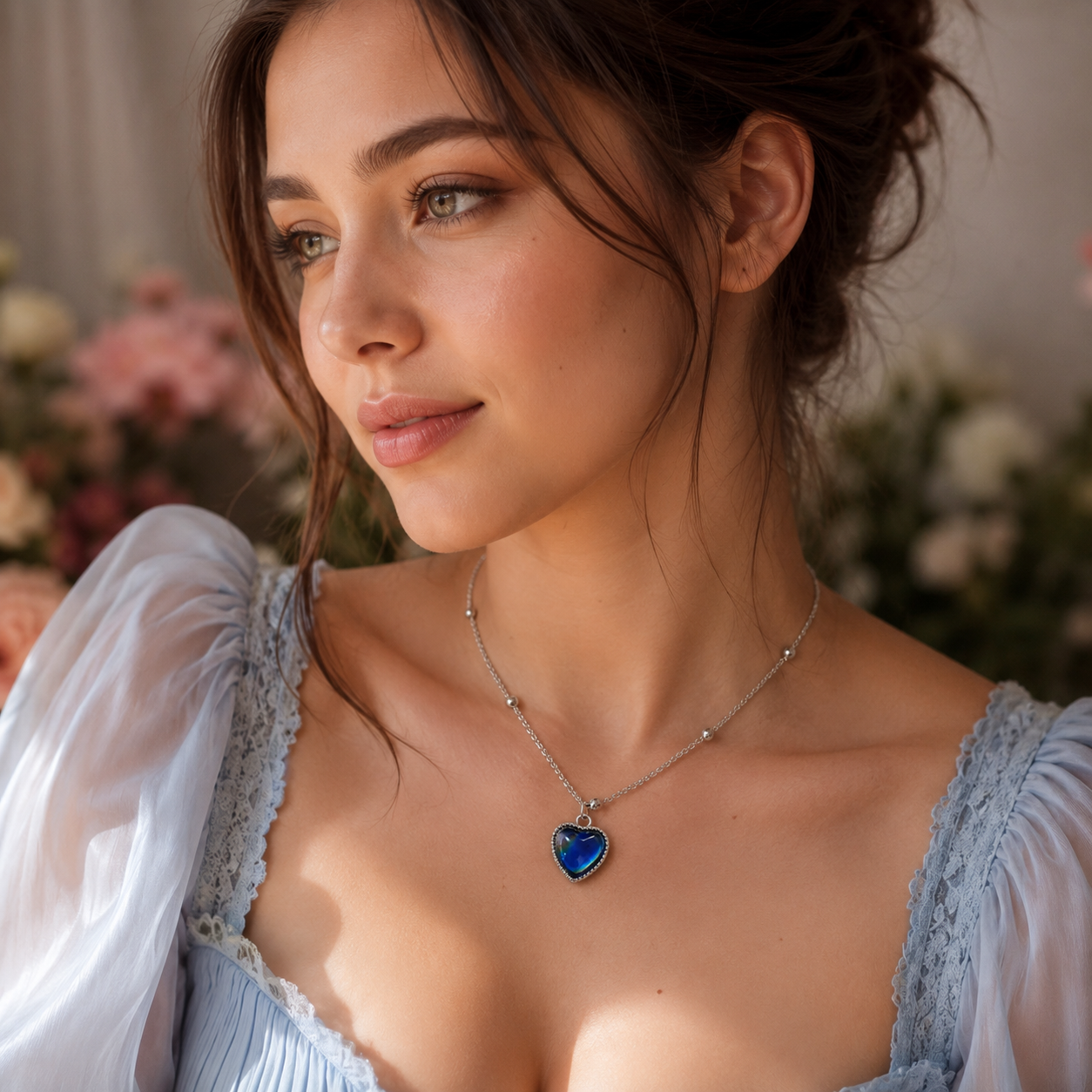 Collar de los sentimientos  Cambia de color según tu temperatura corporal